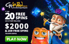 free spins keep what you win no deposit 2019 - Go Wild Casino 200 Free spins